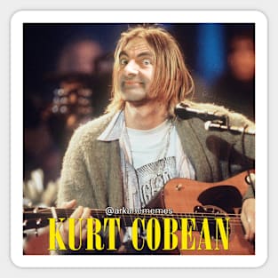 Kurt Cobean Sticker